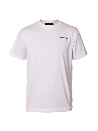 Richmond tshirt bianca uomo in cotone con logo sul petto