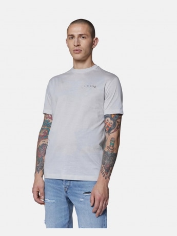 Richmond tshirt bianca uomo in cotone mini logo sul petto