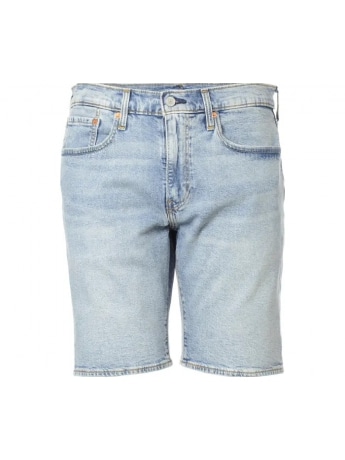 Levi's shorts in denim chiaro uomo in cotone logo sul retro