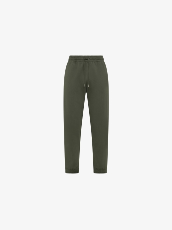 Sun68 pantalone verde militare uomo tuta in cotone logo sul retro