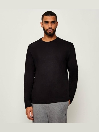 Calvin Klein tshirt nera uomo con logo