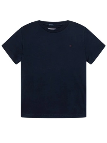 Tommy Hilfiger tshirt blu navy bambino mini logo