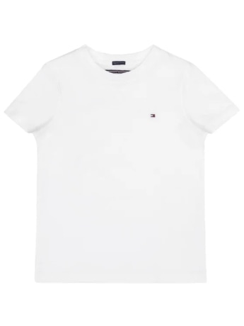 Tommy Hilfiger tshirt bianca bambino mini logo