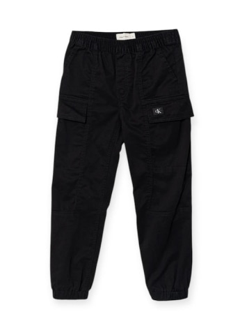 Calvin Klein pantalone nero bambino con logo