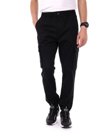 Calvin Klein pantalone nero uomo con logo