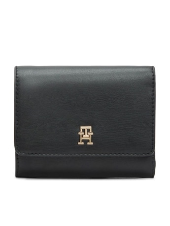 Tommy Jeans portafoglio nero donna mini logo