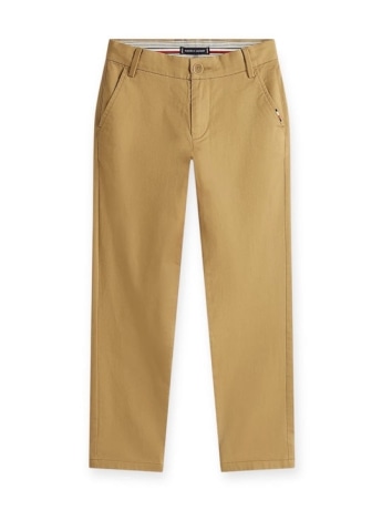 Tommy Hilfiger pantalone beige bambino logo sul retro