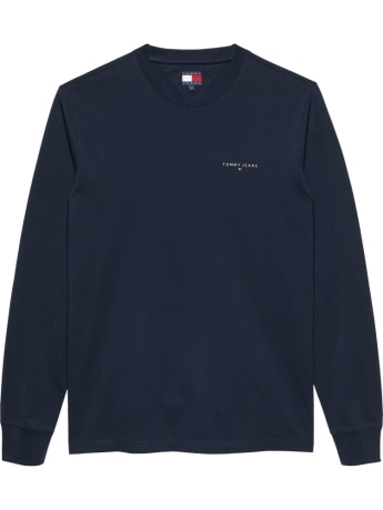 Tommy Jeans ttshirt blu navy uomo mini logo