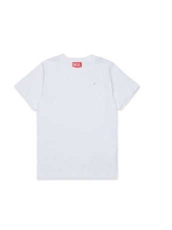 Diesel tshirt bianca bambino mini logo