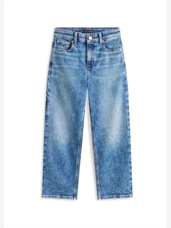 Tommy Hilfiger pantalone in denim bambino con logo