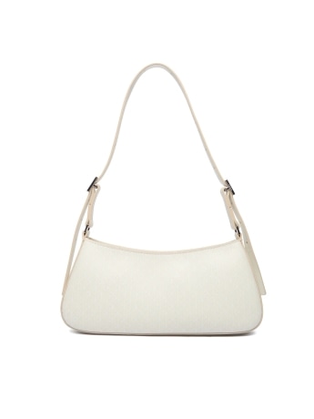 Calvin Klein borsa ecru donna logo all over