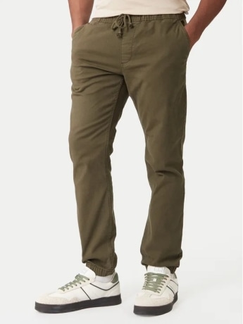 Tommy Jeans pantalone cachi uomo mini logo