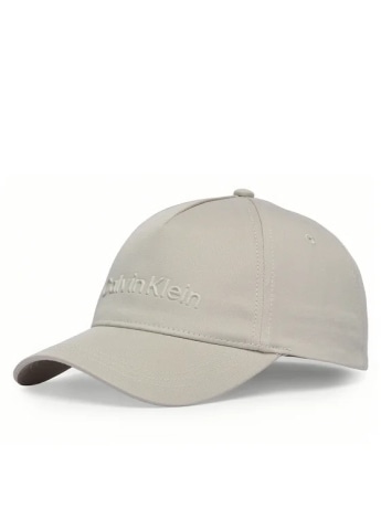 Calvin Klein cappello grigio uomo logo lettering