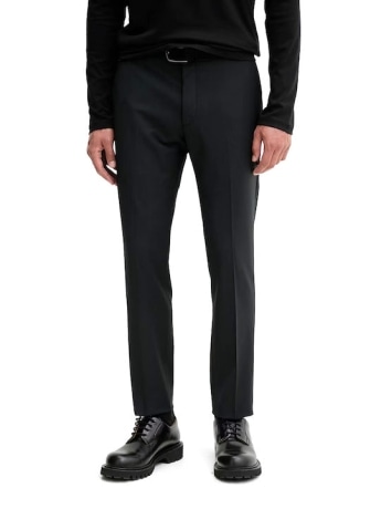 Calvin Klein pantalone nero uomo classico mini logo