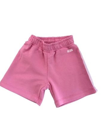 Gcds shorts rosa bambina mini logo