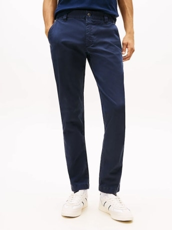 Tommy Jeans pantalone blu navy uomo logo sul retro