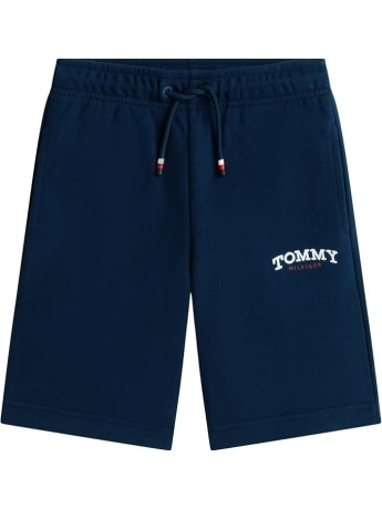 Tommy Hilfiger shorts blu navy bambino mini logo