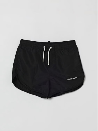 Dsquared2 costume nero bambino mini logo
