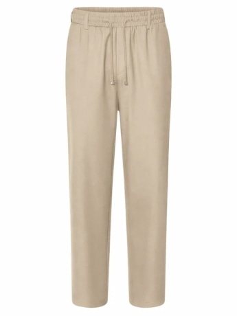 Richmond pantalone beige uomo mini logo