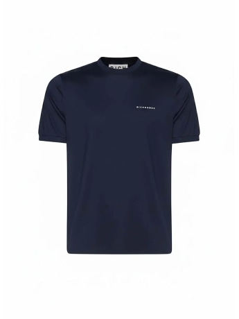 Richmond tshirt blu navy uomo mini logo