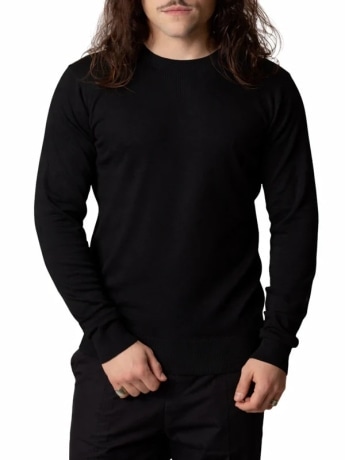 Richmond maglia nera uomo mini logo