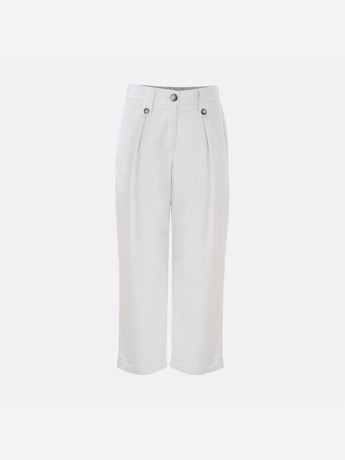 Kocca pantalone crema bambina mini logo