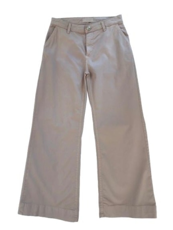 Kocca pantalone beige bambina logo sul retro