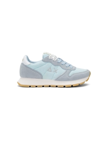 Sun68 scarpe celeste donna ally glitter con logo