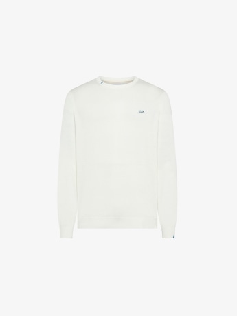 Sun68 maglia bianca uomo mini logo