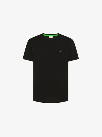 Sun68 tshirt nera uomo mini logo