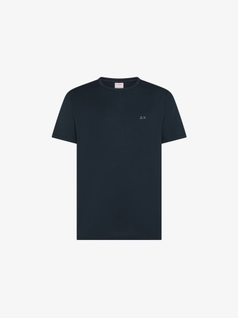Sun68 tshirt blu navy uomo mini logo