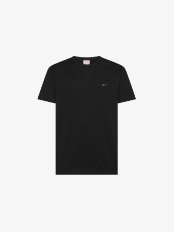 Sun68 tshirt nera uomo mini logo