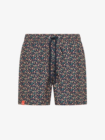 Sun68 costume blu navy uomo stampa all over