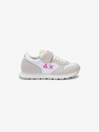 Sun68 scarpe bianche bambina logo sul lato
