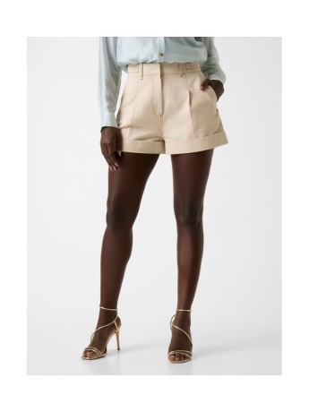 Guess shorts beige donna mini logo