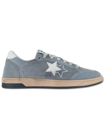 2stars scarpe grigie uomo logo sul lato