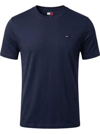 Tommy Jeans tshirt blu navy uomo mini logo