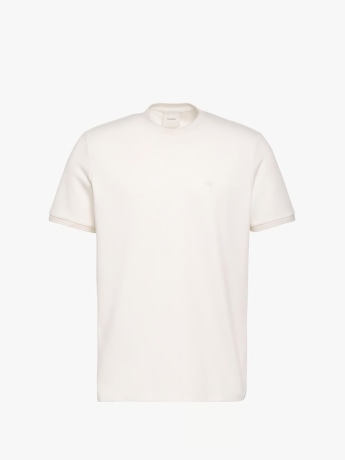 Calvin Klein tshirt crema uomo mini logo