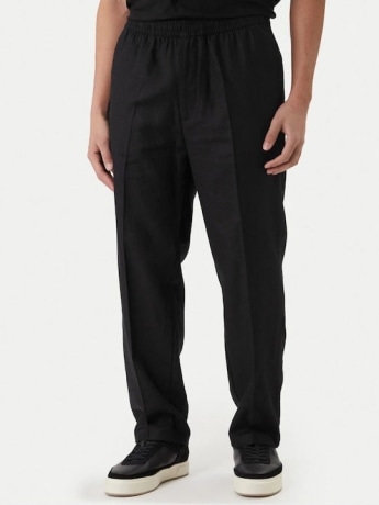 Calvin Klein pantalone nero uomo mini logo