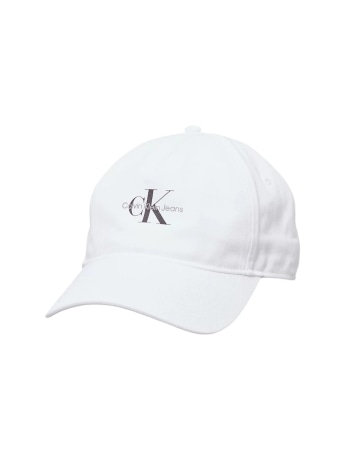 Calvin Klein cappello bianco uomo logo sul davanti