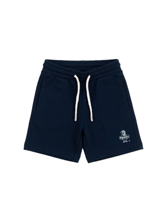 Refrigiwear shorts blu navy bambino mini logo