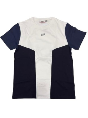 Gcds tshirt multicolor uomo mini logo