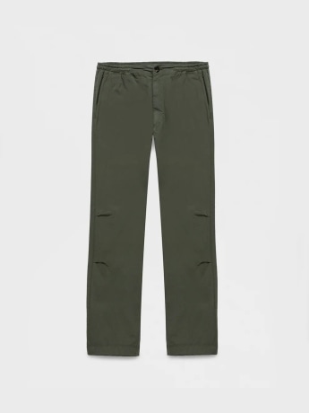 Refrigiwear pantalone verde scuro uomo mini logo