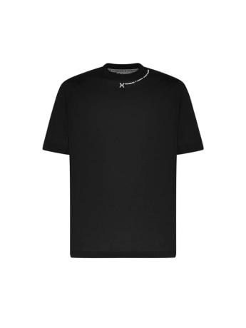 Richmond tshirt nera uomo mini logo