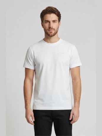 Richmond tshirt bianca uomo mini logo