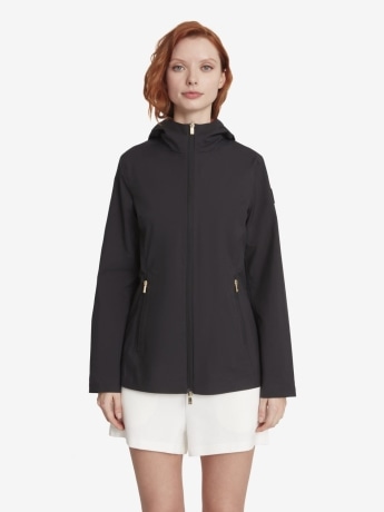 Ciesse Piumini giubbotto nero donna mini logo