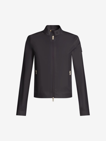 Ciesse Piumini giubbotto nero donna mini logo