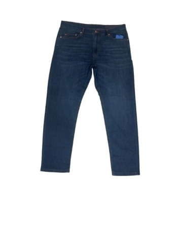 Harmont&blaine pantalone in denim uomo calibrato logo sul retro