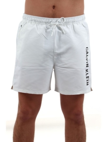 Calvin Klein costume bianco uomo logo lettering