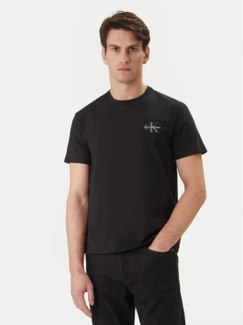 Calvin Klein tshirt nera uomo mini logo
